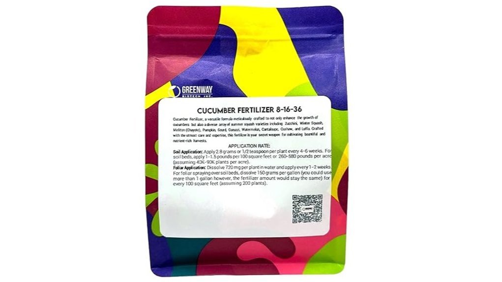 cucumber fertilizer high nitrogen