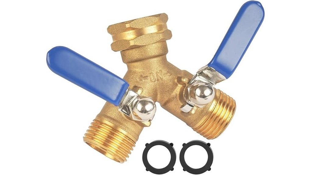 durable dual outlet splitter