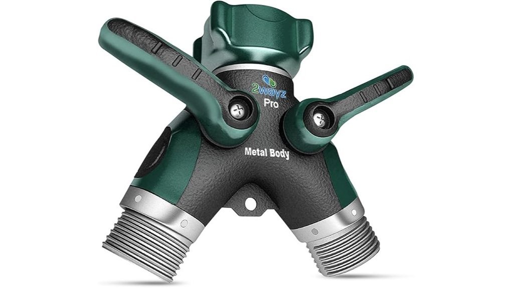 durable dual valve splitter