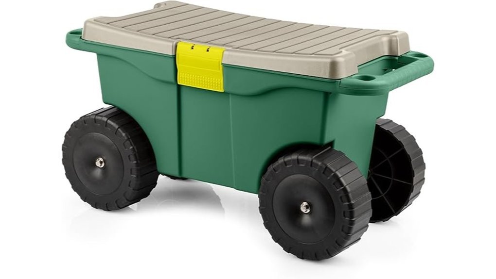 garden cart with seat