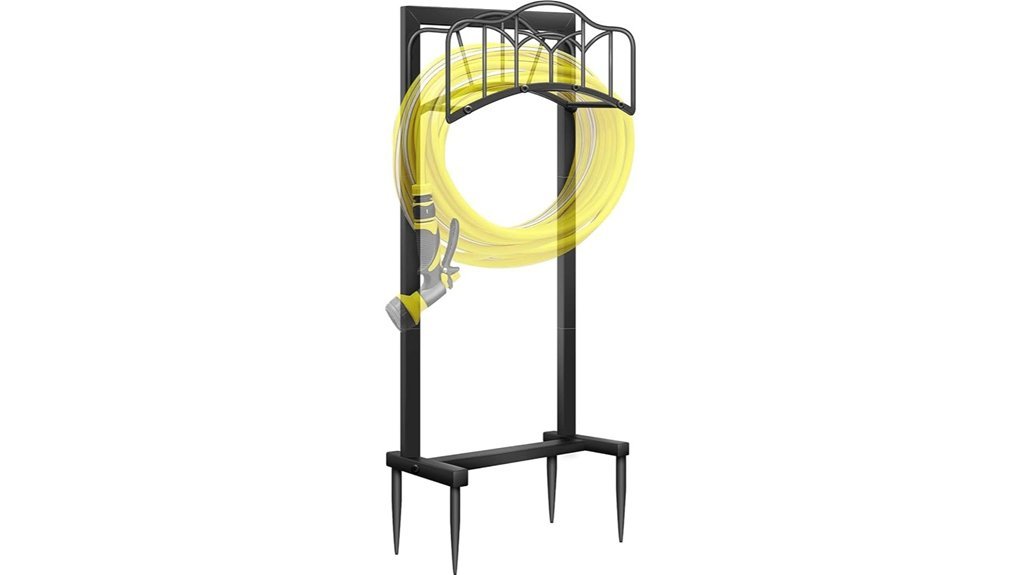 heavy duty freestanding hose holder