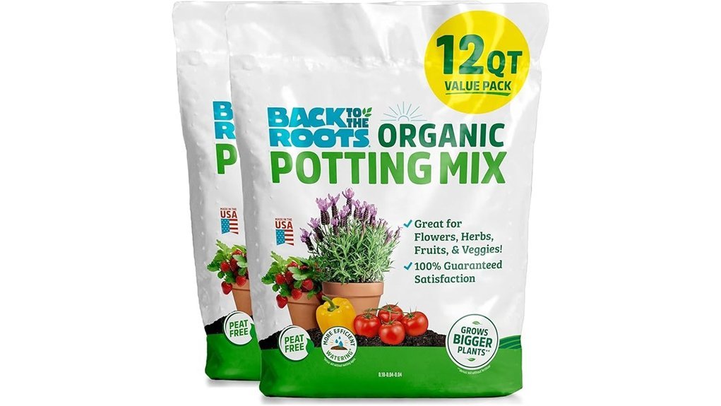 organic potting mix 12 quart