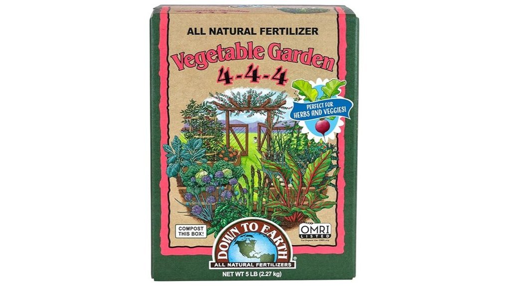 organic vegetable fertilizer 5 lb
