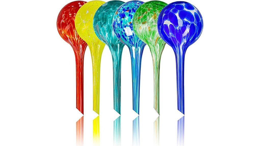 self watering glass plant globes