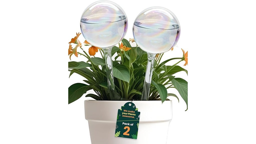 self watering plant globes