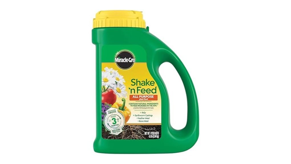 shake feed grow plants