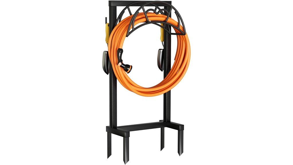 sturdy garden hose holder