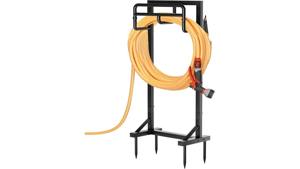 sturdy garden hose holder