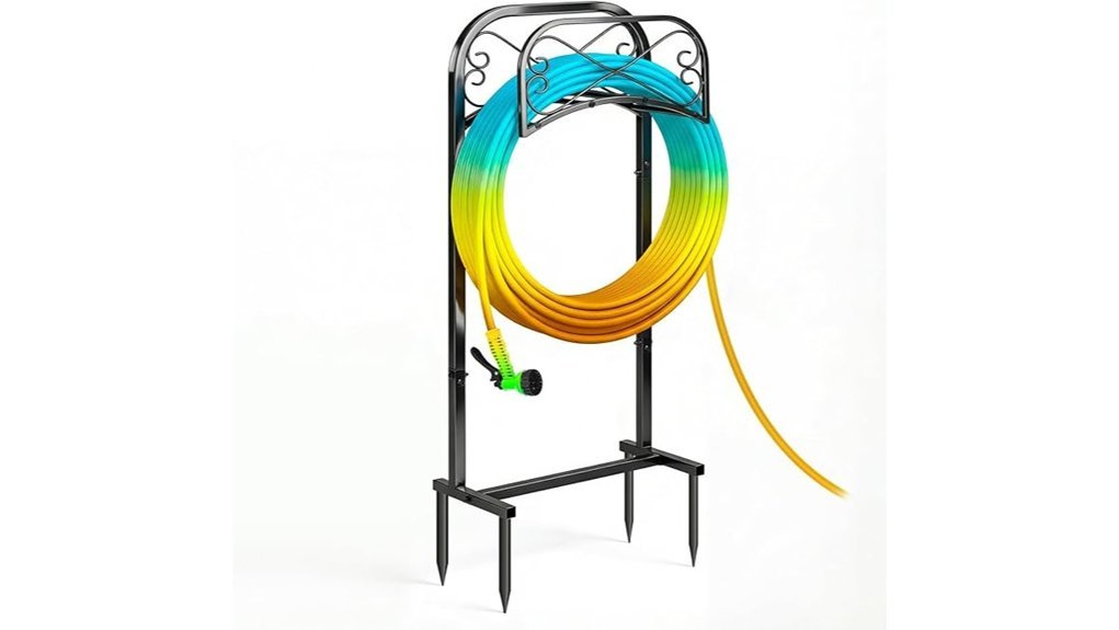 sturdy garden hose stand