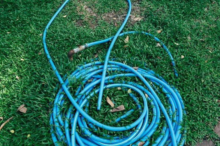 tidy yard hose organization