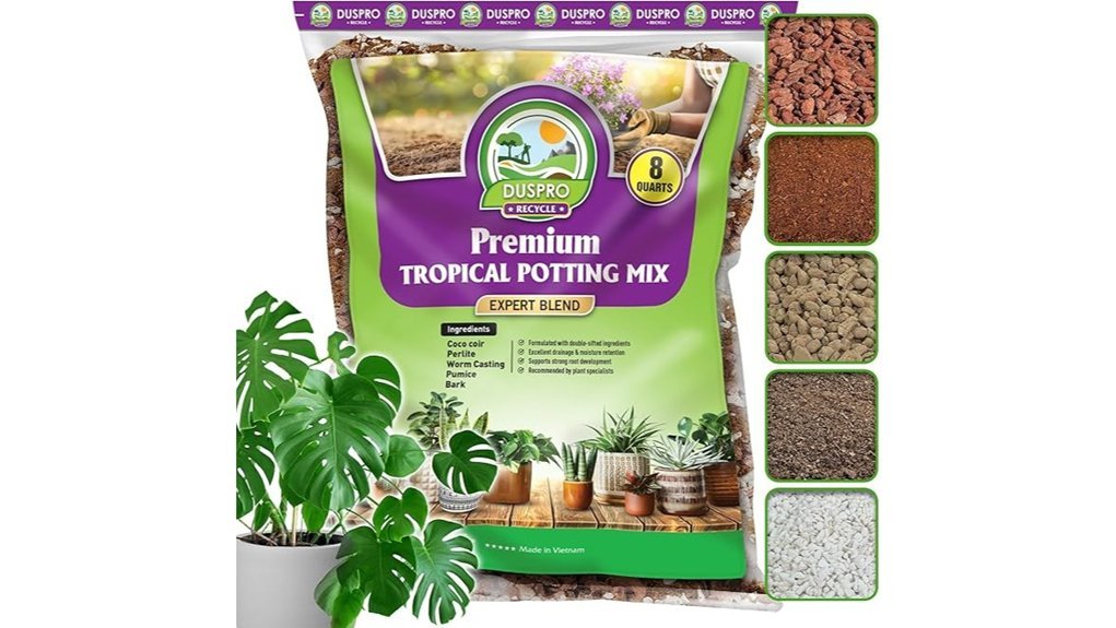 tropical aroid potting mix