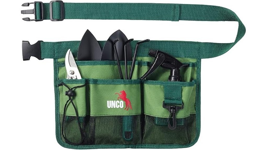 versatile gardening tool belt