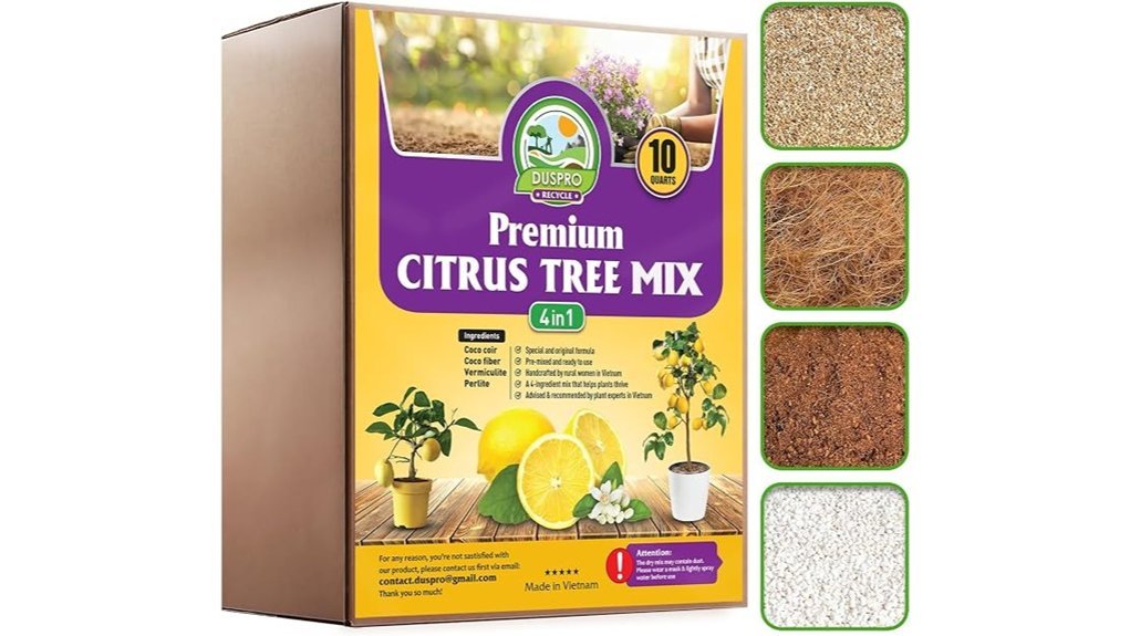 citrus tree potting mix