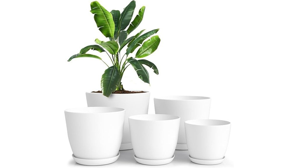 indoor plant pot set