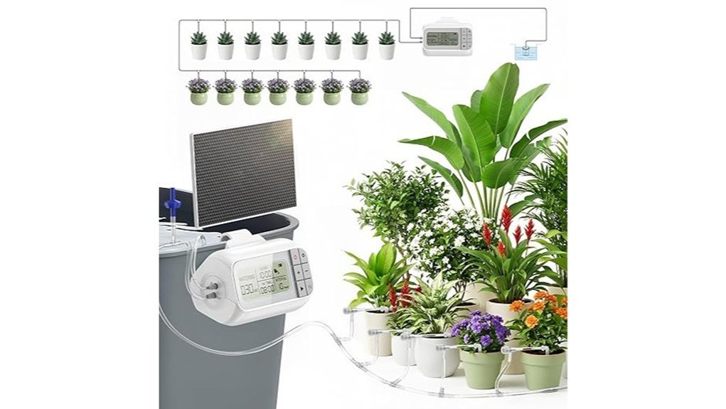 timed solar drip irrigation
