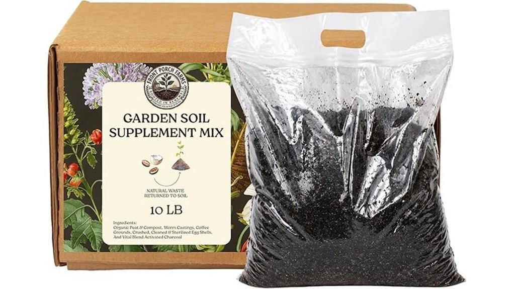 worm castings enriched soil