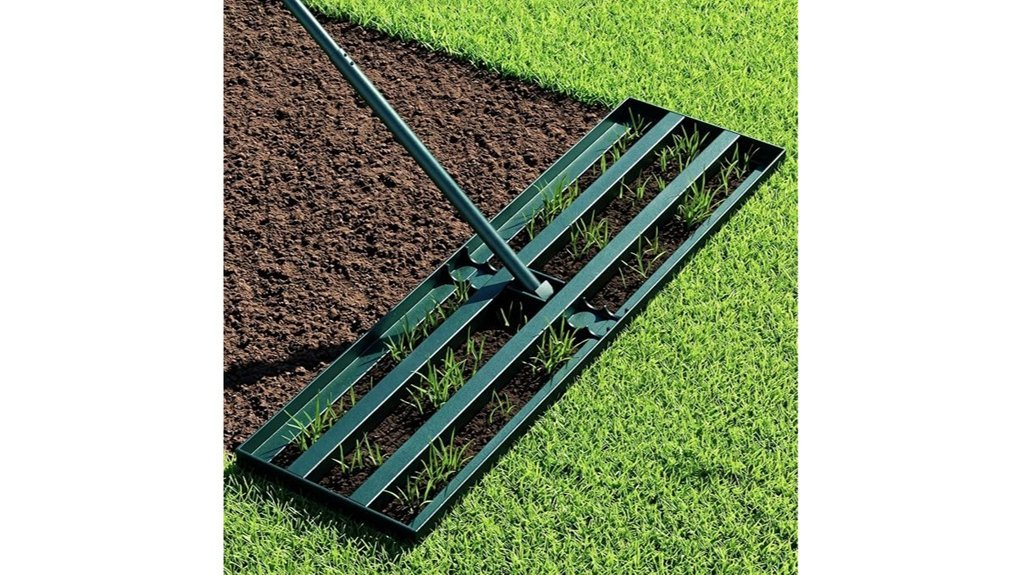 adjustable stainless steel rake