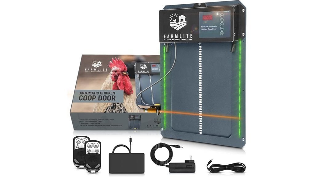 automatic chicken coop opener