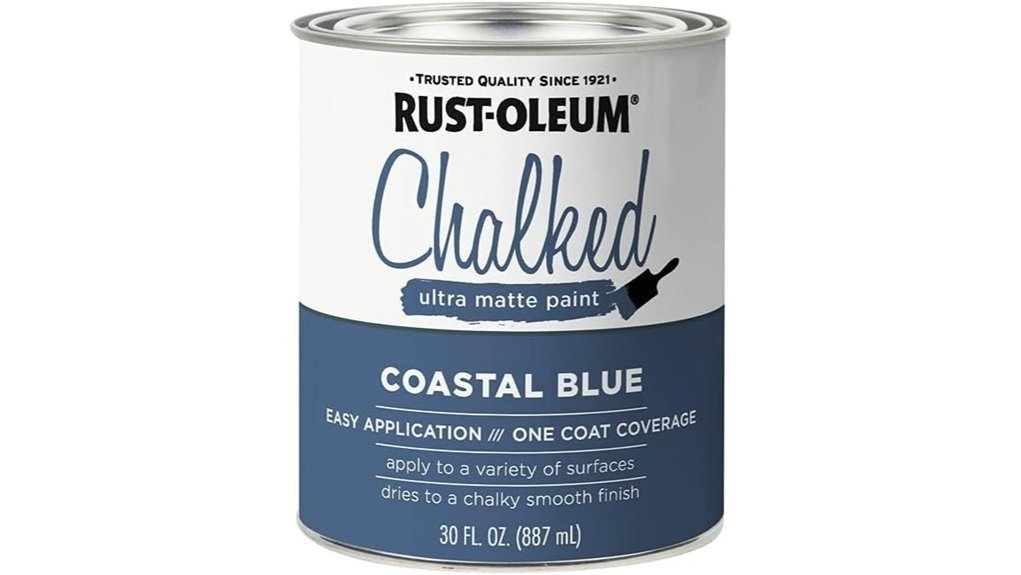 chalked spray paint coastal