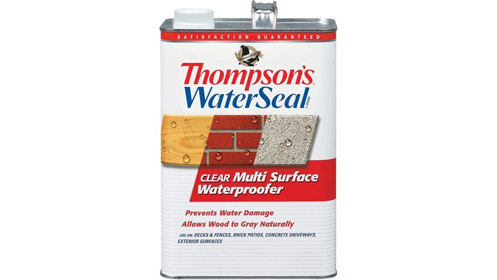 clear multi surface waterproof stain