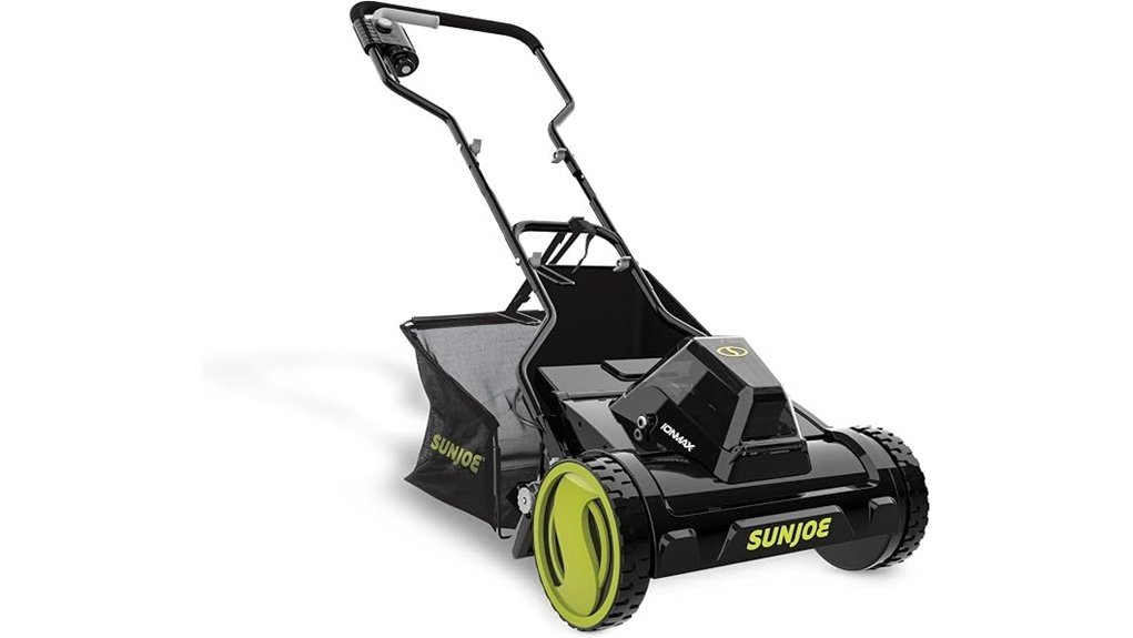 cordless push reel mower