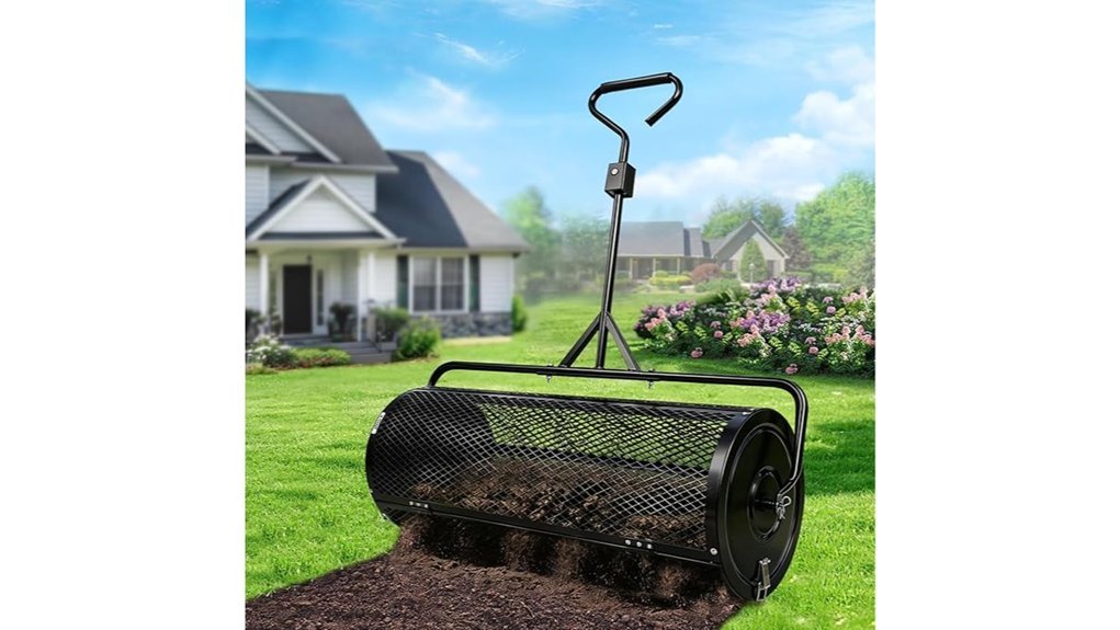 efficient compost spreading tool