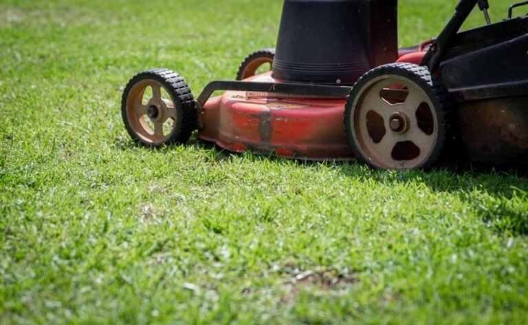 efficient silent lawn care
