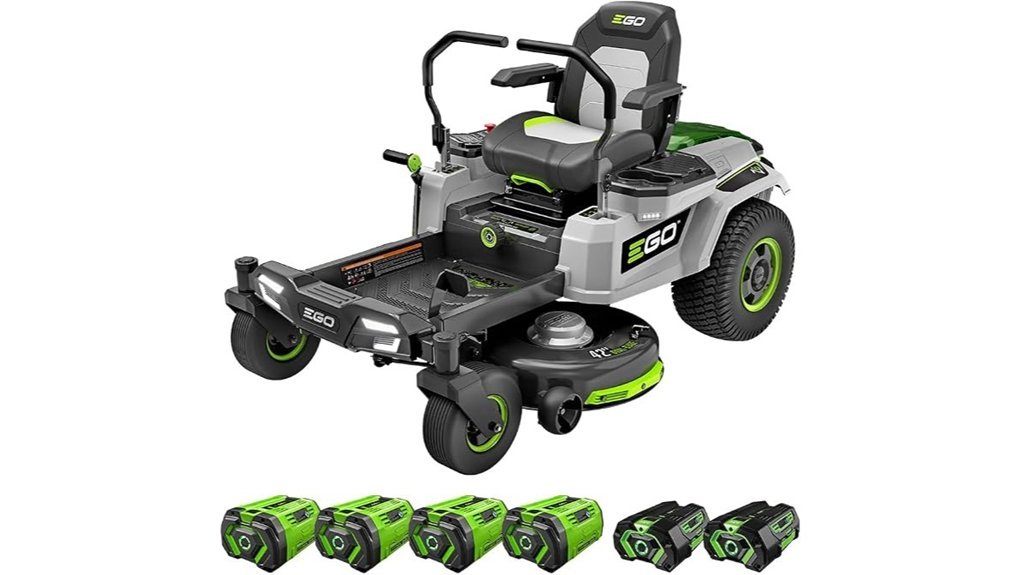 ego zero turn mower