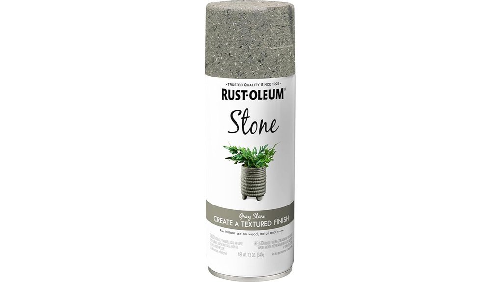 gray stone spray paint
