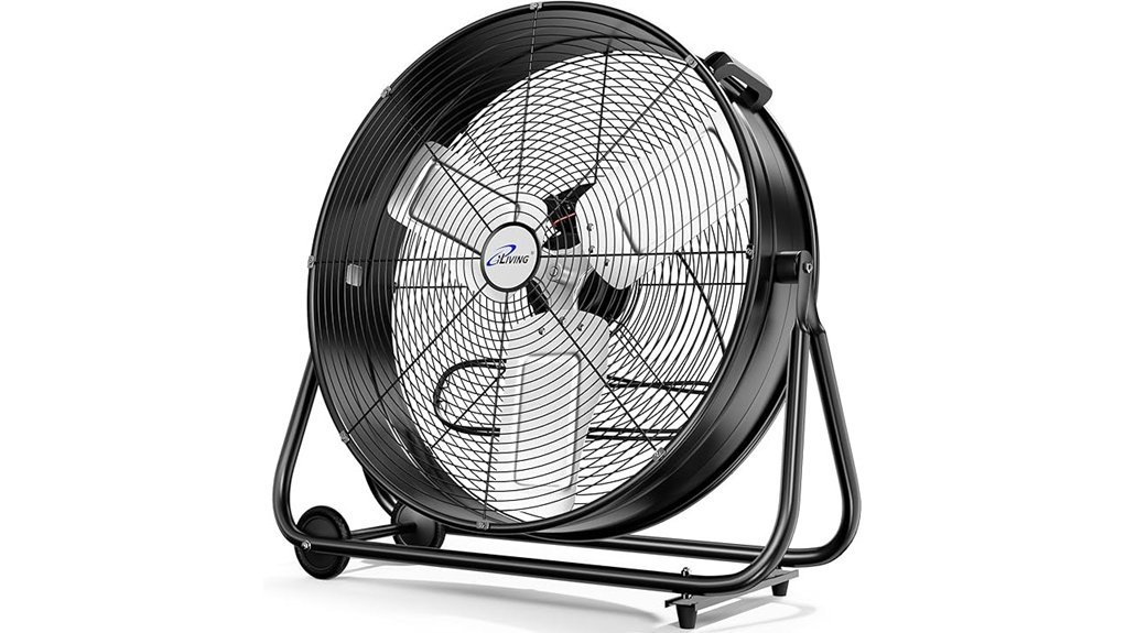 high velocity drum fan