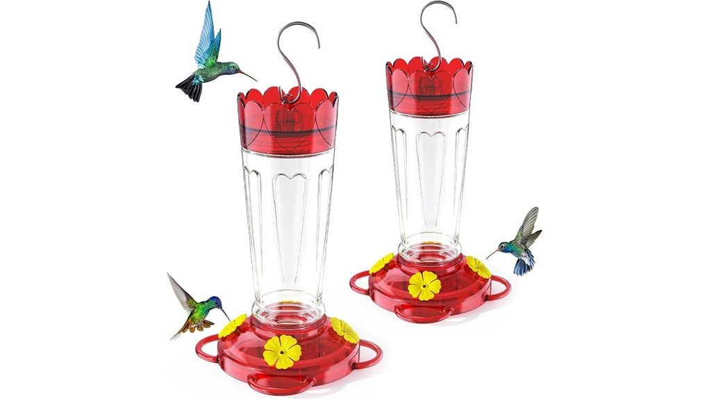 hummingbird feeders with ant protection