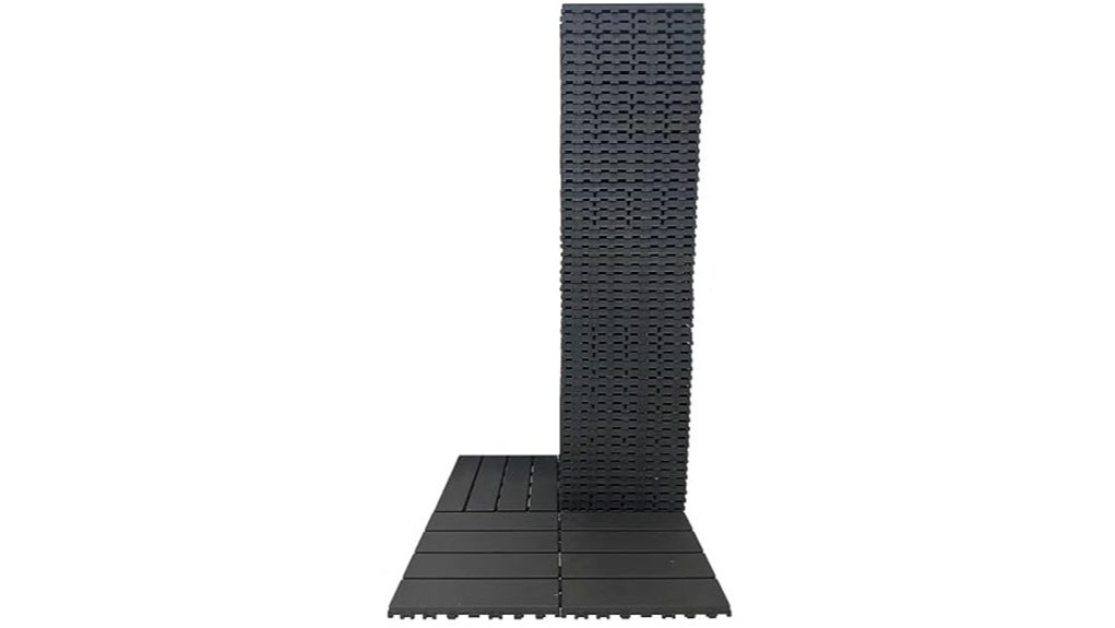 interlocking plastic patio tiles