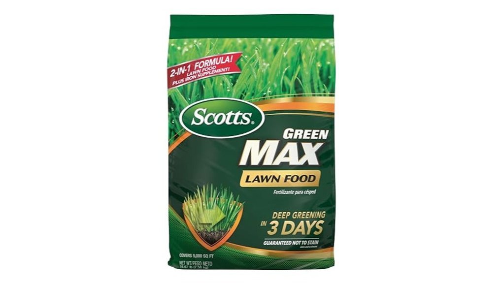 iron rich lawn fertilizer