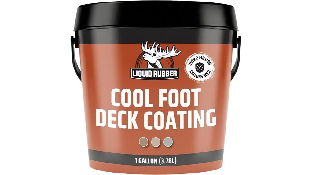 liquid rubber pool coating