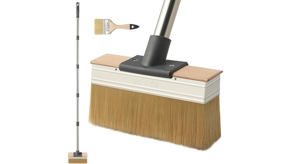 long handle stain brush