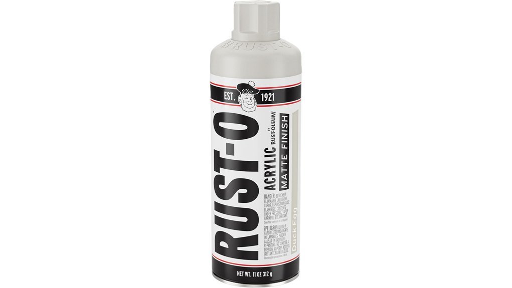 matte duck egg spray paint
