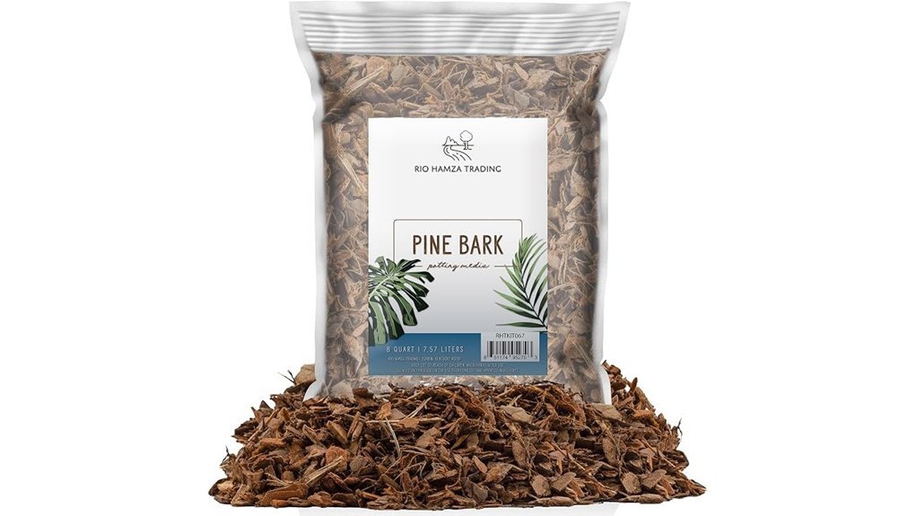 natural pine bark nuggets
