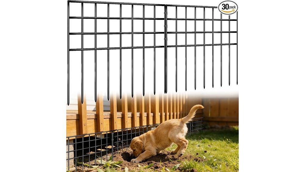 no dig animal barrier fence