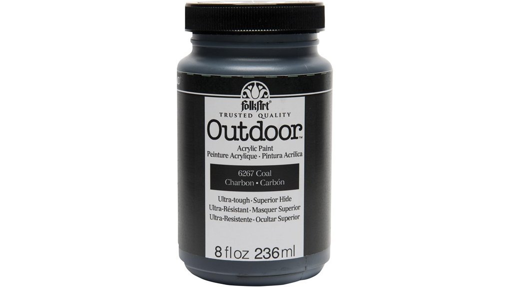 outdoor acrylic paint variety