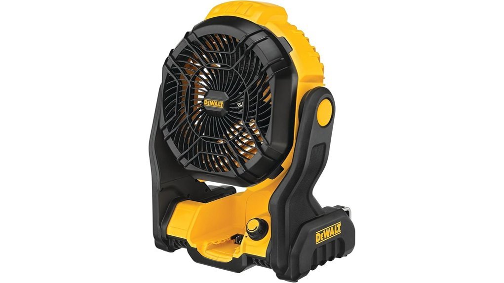 portable cordless fan tool