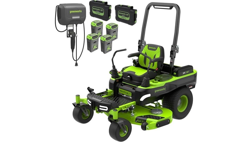 powerful electric lawn mower