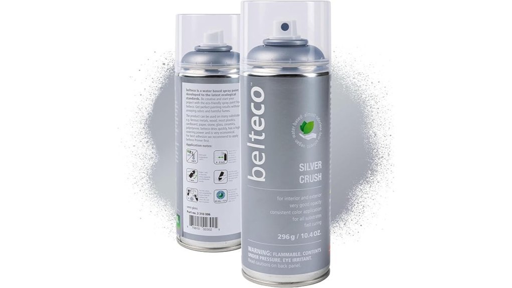semi gloss silver spray paint