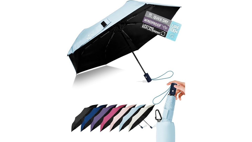 uv protection travel umbrella