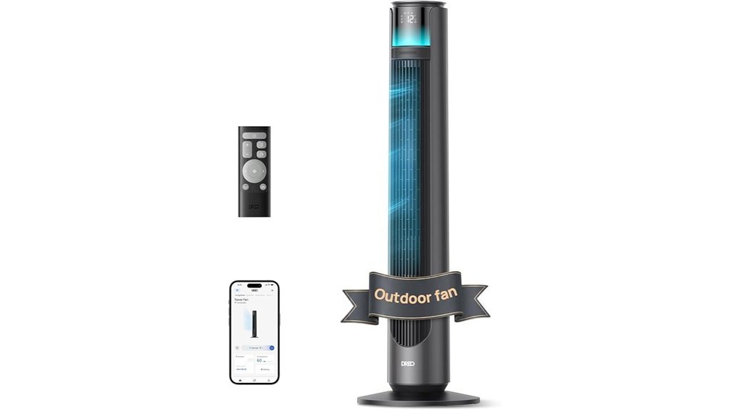 versatile oscillating floor fan